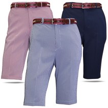 남자반바지 여름 남성 골프 스판 중년 밴딩 지지미 반바지