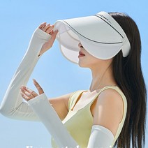 [랄라닷] 여성 썬캡 와이드 슬라이딩 선캡 여름모자 챙모자