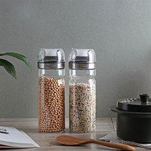 냉장고 밀폐 유리병 1100ml 잡곡 쌀 원두 보관 내열유리 엑기스 쥬스 즙 달빛스토어