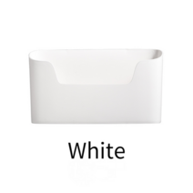 매거진랙 잡지꽂이 책진열대 리플렛거치대 책꽂이 현관선반 거치대 벽걸이 형 주최자 보관 상자 접착제 펀칭 없음 다기능 주방 욕실 조미료 메이크업 잡지 랙, 1개