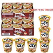 [컵라면 소컵]짜파게티 범벅(70G X 6 X 1)2세트+순한너구리 1세트 증정행사 아이들이 좋아하는, 6개입X2묶음+1묶음