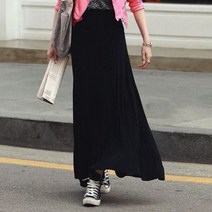 베베디 여성용 러브나 플레어 롱치마