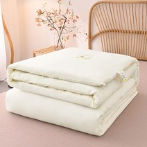 목화솜이불 차렵이불 겨울 가을 순면 간절기 광목 이불 목화 간장 섬유 두꺼운 따뜻한 목화 코어 봄과 에어컨 싱글 학생