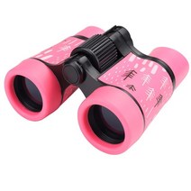 오페라글라스 콘서트망원경 쌍안경 소년과 소녀를위한 교육 선물을위한 조류 관찰 야외 여행, 핑크 숲
