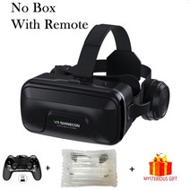 오클러스 트레드 밀 바이브트래커 arVR Shinecon 10.0 Casque Helmet 3D 안경 가상 현실 헤드셋 스마트폰, No Box 9156 Remote, 한개옵션1, 02 No Box 9156 Remote