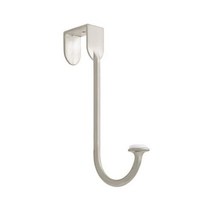 리버티 BBF430Z-SN-U 싱글 오버 더 도어 후크 새틴 니켈, Satin Nickel, 1 Count (Pack of 1)