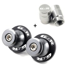 Suzuki GSR 750 600 400 GSR400 GSR600 GSR750 8MM 오토바이 액세서리 CNC 알루미늄 M8 스윙 암 스풀 슬라이더 스탠드 나사, A Set Gray