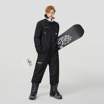 점프 수트 슈트 일체형 커플 스키복 보드복