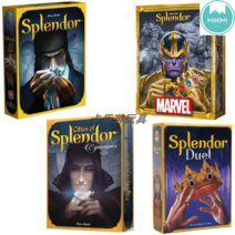 Splendor Marvel 두뇌 보드게임 영문 스플렌더, 4.큐빅 매트