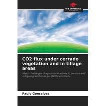 (영문도서) CO2 flux under cerrado vegetation and in tillage areas Paperback, Our Knowledge Publishing, English, 9786205995686