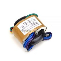 차폐 트랜스 오디오 30W 30va 기본 입력 0-115-230v-scn 보조 출력 9V 12V 15V 18V 24V R-코어 변압기 애호가, Double 12V, Double18V-Double 12V