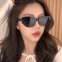 자외선 차단 선글라스 레트로 뿔테 패션 여자선글라스 모모