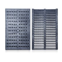 배수로덮개 우수받이 맨홀 덮개 뚜껑 날개형 거름망, 길이 500폭 250높이 20스트립 홀