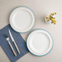 시라쿠스 메이플 홈카페 디저트접시 원형접시, 2P, 코지블루