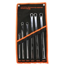 8mm -19mm 추가 긴 박스 엔드 렌치 세트 메트릭 조합 내구성 항공 스패너 6 PCS CR -V 적용 가능한 구조