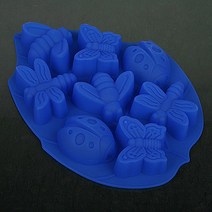 다하임 실리콘몰드, 1개, 곤충4종8구