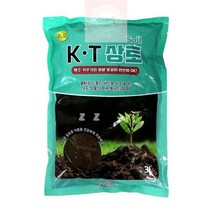 텃밭 고급 모종씨앗 soil 비료 화분 채소키우기 흙 KT 모래 채소작물 3L 선물 용토 원예상토 식물영양제, 단품