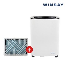 윈세이 방하나 제습기+헤파필터 공기청정제습기 W10L, 모닝그린(녹색) + 헤파필터