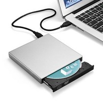 외장cd롬 디비디플레이어 리더기 Windows98ME20XpVISTAWIN7Win10 용 USB 2000 외장형 광학 드라이브 DVD RO, 한개옵션0