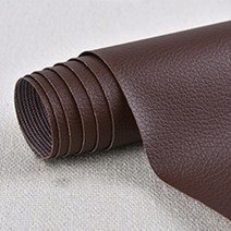 패브릭 DIY 자체 접착 PU 가죽 수리 패치 소파 자동차 좌석 테이블 의자 가방 신발 침대 홈에 대한 스티커, 01 CHINA, 01 100x137, Dark Brown_100x137