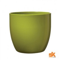 바젤 풀 컬러 독일 명품 세라믹 인테리어화분(24cm)-, 24cm/샤이니보르도