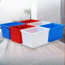 창고물류보관함 대형플라스틱박스 플라스틱박스 공구부품상자 플라스틱함 물류창고, 1, 160K 화이트 755x550x455