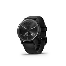 가민 vivomove 스포츠 하이브리드 스마트워치 건강 및 웰니스 기능 터치스크린 코코아, Black