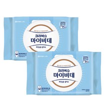 크리넥스 마이비데 화장실용 물티슈 리필형, 2팩, 40매입