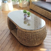 사라방드 비제 유럽풍 라탄소파테이블, 없음