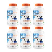 닥터스베스트 MSM 1500mg 타블렛, 120정, 6개