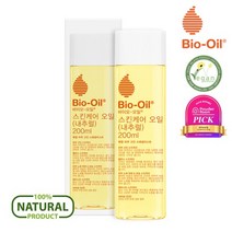 바이오오일 비건 스킨케어 내추럴 바디오일 200ml+[드라이스킨젤 100ml], 없음