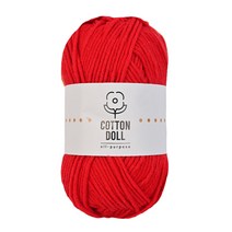 니뜨 코튼돌 뜨개실(50g) (10+1) [뜨개실도안제공] 면혼방실 인형실 소품실 초보코바늘실 코바늘실 블랭킷실 뜨개실 털실 가방실 손뜨개실, 17_레드