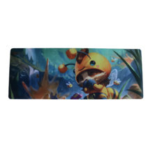 롤 LOL 디자인 마우스 패드 79종 시리즈 리그 오브 레전드 장패드 3mm 두께, 800x300mm + 3mm개, 티모