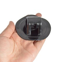 고무 보트 닻 고정 후크 고정 후크 액세서리 블랙 카누 풍선 마운트 카약 pvc 모터 2.5 cm 야외 수상 스포츠, 없음
