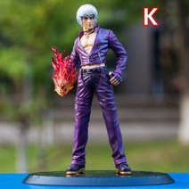 [해외직구] 킹오브 킹오파 K 피규어 22cm 케이 대시 KOF 장식수집, 1개