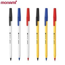 모나미 153스틱 볼펜 0.7/1.0mm/모나미볼펜, 0.7-적