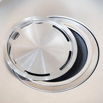 한샘몰PICK 세척이 쉬운 스텐 배수구커버 싱크대덮개 냄새제거트랩 뚜껑, 본품(KCN49S1), 선택:본품(KCN49S1)