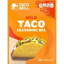 Taco Bell Taco Seasoning Mix Mild 1.0 OZ (Pack of 2), 1