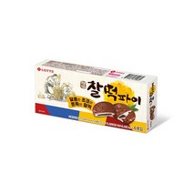롯데 명가찰떡파이 오리지날 210g 사무실간식 자꾸만손이가는 영양만점 탕비실, 19개