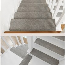 간편부착식 계단 미끄럼방지 매트 미끄럼방지패드 접착식 계단매트 미끄럼방지패드 바닥매드 사고방지 계단 위험 안전, 딥그레이, 1장