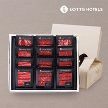 [롯데호텔] 블랙앵거스 프리미엄 선물세트 1호(목등8부6갈4살6), 단품