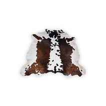 Tricolor 소가죽 러그 블랙 브라운 화이트