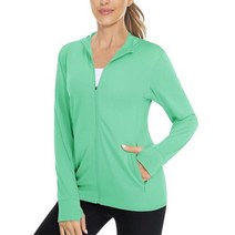 MAGCOMSEN-UPF 50 + 태양 보호 후드 티셔츠 여성용 긴 소매 빠른 건조 야외 조깅 하이킹 셔츠