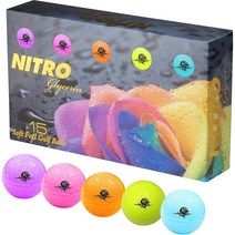 니트로 골프공 Nitro Golf Glycerin 15 Ball Pack