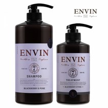 앙방 블랙베리 앤 퓨어 샴푸+트리트먼트 헤어세트, 1개