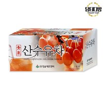청솔 산수유차 20포, 20개입