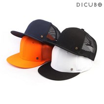 디꾸보 빅사이즈 무지 메쉬 스냅백 모자 HN832
