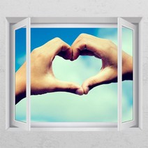 [바보사랑] is202-사랑합니다.뮤럴시트지_뮤럴시트지[꾸밈], 타입선택:F타입-러블리베이지