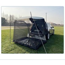 suv 차박 텐트 후방 텐트 트렁크 꼬리 도킹 차량 이너 텐트, 1.5kg 이너텐트(막대 포함)