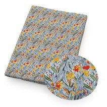 캔버스원단 옥스포드원단 패브릭원단 꽃폴리 에스터 코 튼 소재 패브릭 패치 워크 바느질 아이 천으로 퀼트, 06 1126311_01 20x33cm